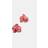 Stradivarius Set of 2 Orchid Flower Hair Clips Pink