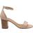 Ravel Callie Leather Block Heel Sandals - Pink