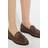 Dune London Ginello Woven Leather Loafers - Brown