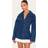 PrettyLittleThing Denim Fitted Mini Dress With Pleat Details - Indigo