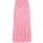 Kaffe Abstract Smock Maxi Skirt - Mid Pink