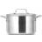 Dunelm Gourmet 24cm Stockpot With Lid with lid 6.6 L 24 cm