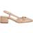 Dune London Definition Slingback Court Shoes - Camel