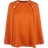 Stenströms Mary Mörk Orange Merinoull Cape - Enfärgad