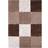 THE RUGS Myshaggy Collection Geometric Brown 200x290cm