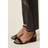 Dorothy Perkins Womens Wide Fit Tommi Barely There Mid Block Heel Sandals - Black