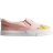 H&M Girls Pink Printed canvas slip-on trainers