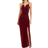 WalG Ramira Lace Maxi Dress - Wine