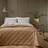 Dunelm Castleton Bedspread Brown (265x265cm)