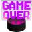 MECHARITE Game Over - 3D Bordslampa