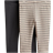H&M Baby Brown 2-pack cotton leggings with brushed inside 2-3Y