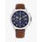 Tommy Hilfiger Men's Brown Leather Strap Watch