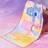 Shein Soft & Comfortable Cartoon Bear Print Ultra Fine Fiber Beach Bath Towel