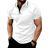 Shein Men Summer Casual ColorBlock Polo Shirt With Short Sleeves