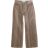 River Island Snakeskin Relaxed Straight Leg Jeans - Brown