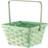 Easter Square - Green Basket 18cm