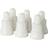 Duni Laddningsbara Varmvit 70x40mm Set of 6 LED-ljus 7cm 6st