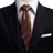 Tailor Store Striped Silk Tie - Orange