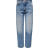 Only Onlrobyn High Waist Straight Jeans - Medium Blue Denim