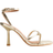 New Look Twist Strap Heeled Sandal - Gold