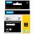 DYMO Rhino Permanent Polyester Black on White 0.9cmx5.5m