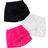 Shein Tween Girl Solid Color Bowknot Shorts pcsPack