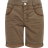 Mos Mosh Denim Shorts with Sea Turtle Detail - Brown