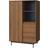 IKEA Rådmansö Brun Valnötsmönstrad 118 x 64 x 190 cm Garderob