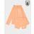 Nike Girls' Pacer 1/4 Zip Cycle Shorts Set Infant - Orange