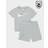 Nike Double Swoosh T-Shirt Cargo Shorts Set Infant - Grey