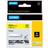 DYMO Rhino Label Black on Yellow