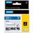 DYMO Rhino Label White on Blue