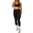 Gtech Performance Seamless Scrunch Tights - Black