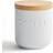 Dunelm Ceramic Canister White Coffee Jar