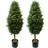 Leaf Faux Boxwood Topiary in Pot Liner 120cm H x 45cm W x 45cm D Artificial Plant