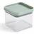 Dunelm Stackable Square Container Clear Kitchen Container 0.5L