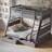 Flair Ollie Triple Grey Bunk Bed 144.5x200cm