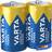Varta Longlife Power D-Batterier 2 st