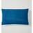 Dunelm Chenille Spot Complete Decoration Pillows Blue (50x30cm)