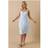 Yours Curve Blue Ditsy Floral Print Strappy Sundress - Blue