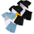 Shein pcsSet Young Boy Patchwork Print TShirt And Matching Shorts Casual Cute Comfortable Streetwear Summer