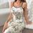 Shein Floral Printed Cami Sleep Dress - Women's