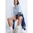 H&M Oversized T-shirt Dress - Blue