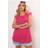 Yours Curve Hot Pink Broderie Anglaise Frill Sleeve Vest Top
