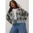 Yours Curve Grey Argyle Knitted Cardigan - Grey Argyle
