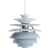 Louis Poulsen Ph Snowball Pendel Dusty Blue Brass Metallised Pendellampa ∅ 40cm