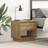 vidaXL Cabinet Artisan Oak 45 x 34 x 46 cm Bedside Table