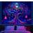 Shein Glow In The Dark Life Tree Tapestry 1pc Wall Decor