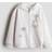 H&M Printed Zip-Through Hoodie - Pink