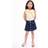 H&M Girls Blue Cotton Denim Skort - Blue